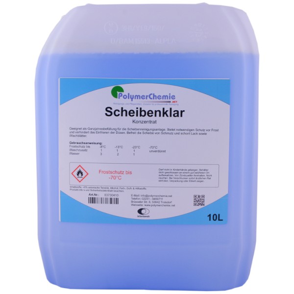 Kiehl Scheibenklar 10L supercontcentrate for windscreen, j741010